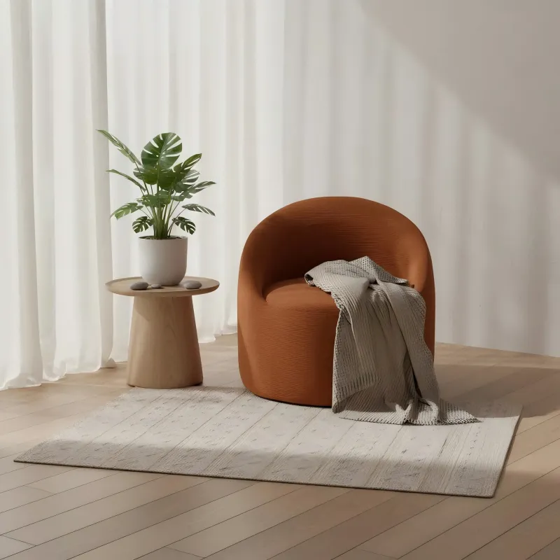 Creative, light luxury and simple single sofa stool