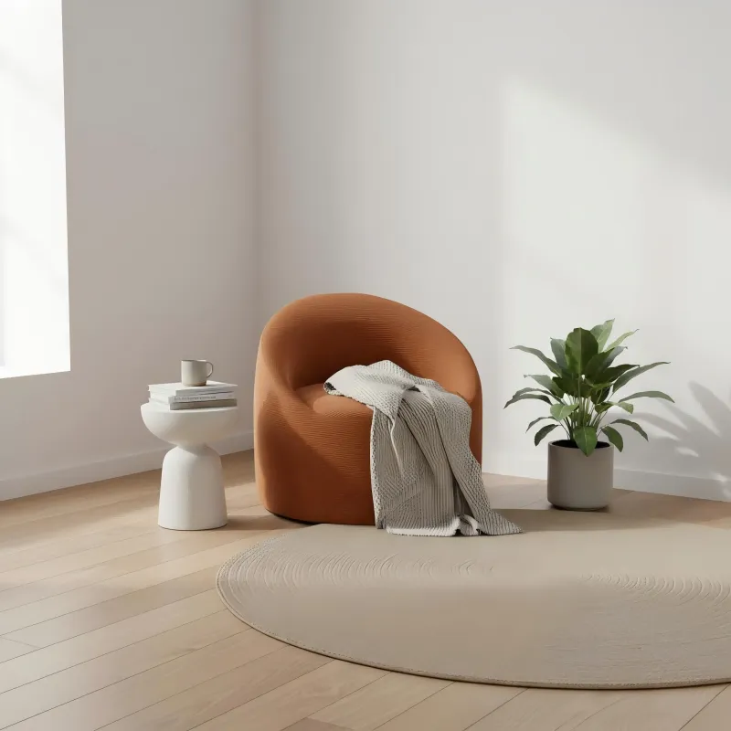 Creative, light luxury and simple single sofa stool