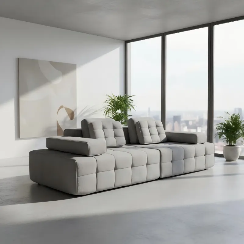 Laurence Series Italian Minimalist Sofa