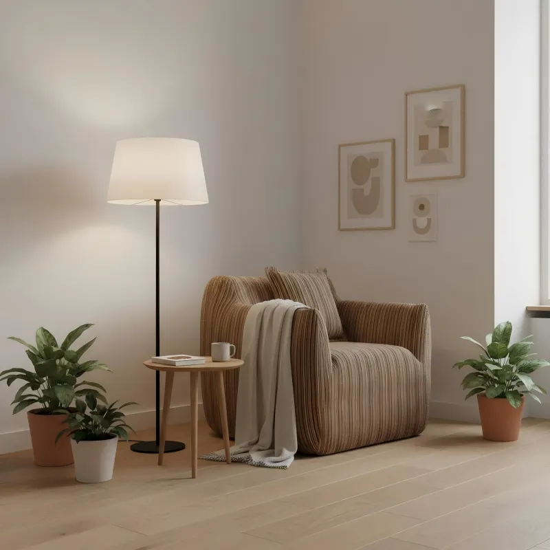 Cozy Block Chair (Textured Weave)