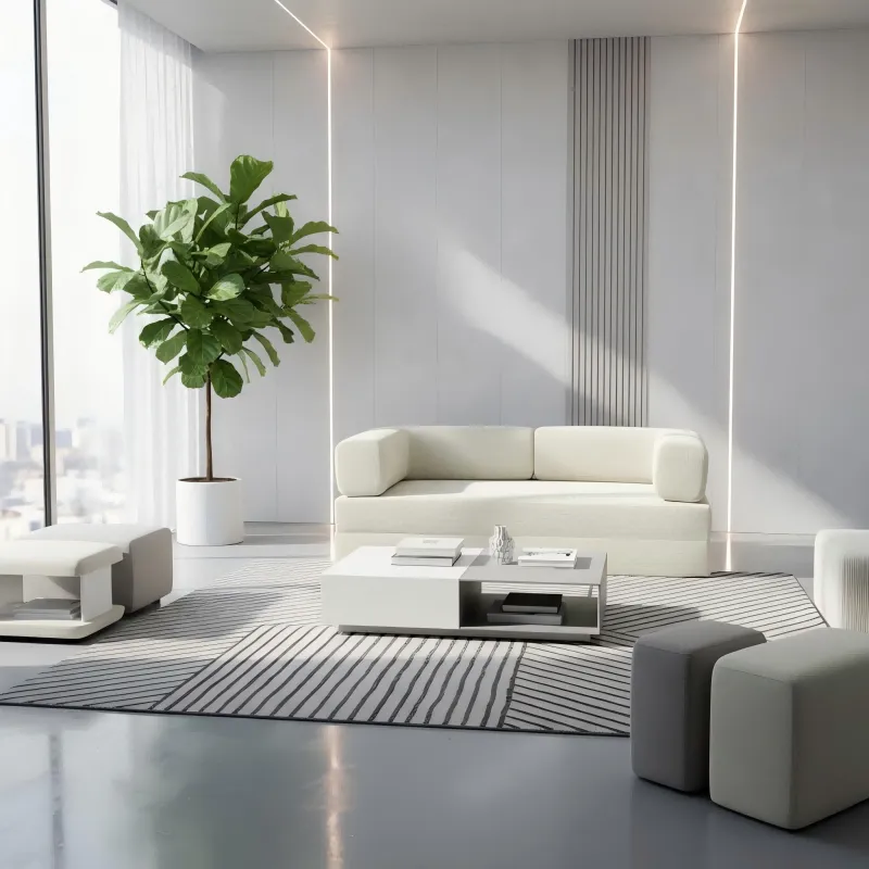 Modern Convertible Sleeper Sofa