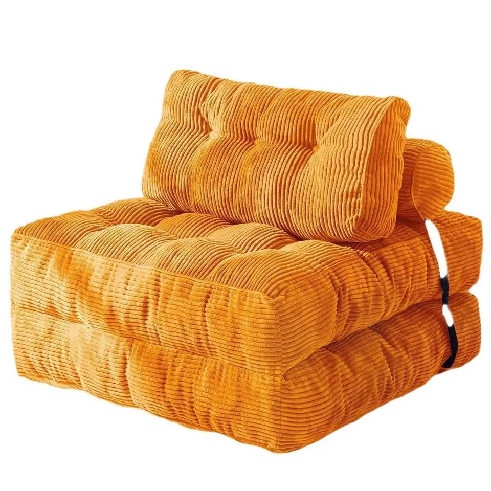 Portable Tufted Bean Bag Sofa | Modern Soft Chair
