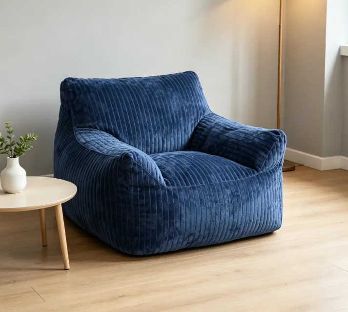 Corduroy Oval Modular Sofa Set | Modern Minimalist Washable Soft Sofa