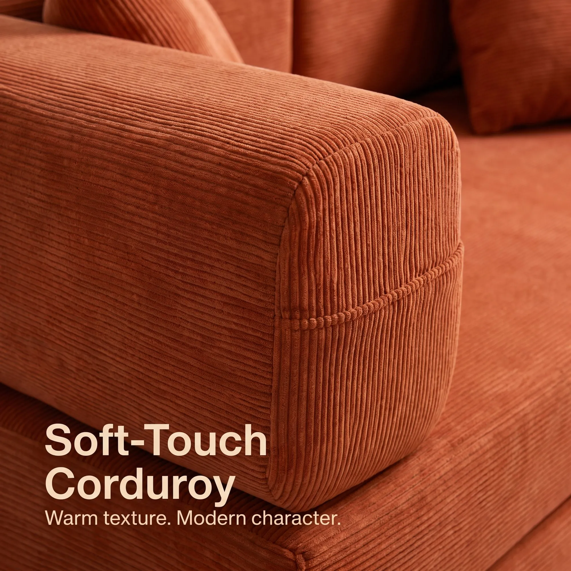 Double Foam Compression Sofa Bed, Convertible Wide-Body Floor Sofa
