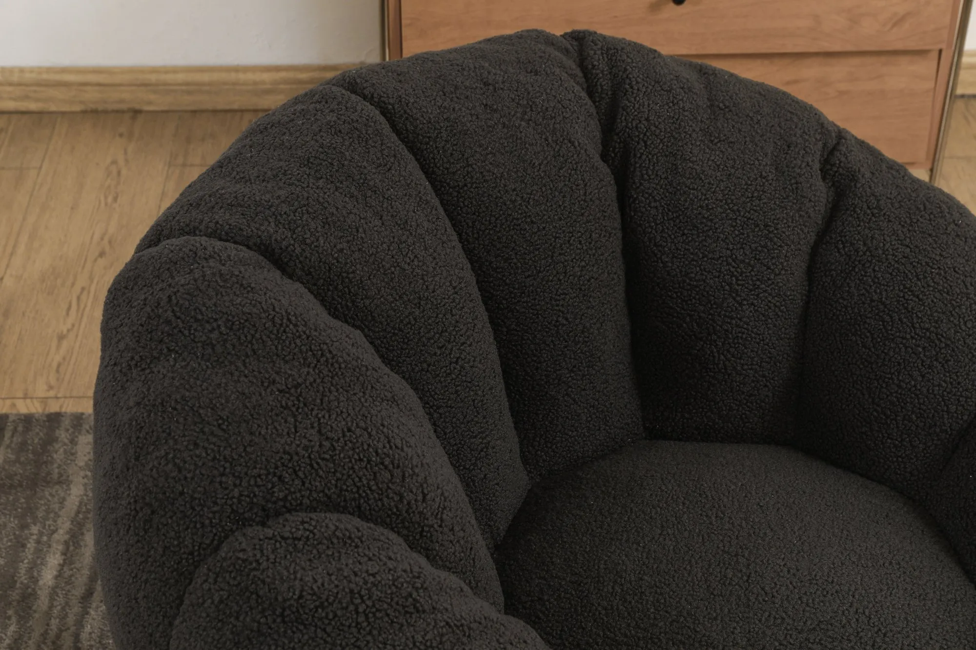Plush Teddy Sofa Chair with Memory Foam Filling, Multi-Color