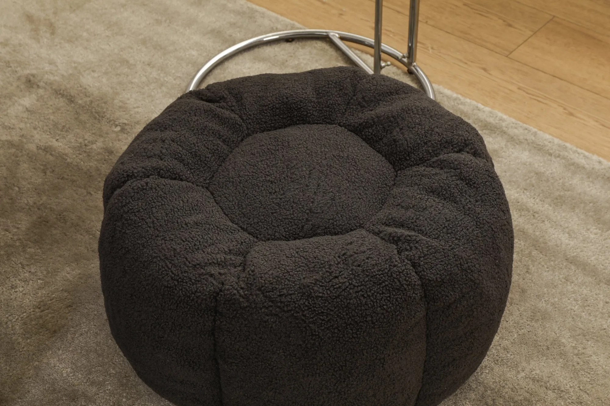 Plush Teddy Sofa Chair with Memory Foam Filling, Multi-Color
