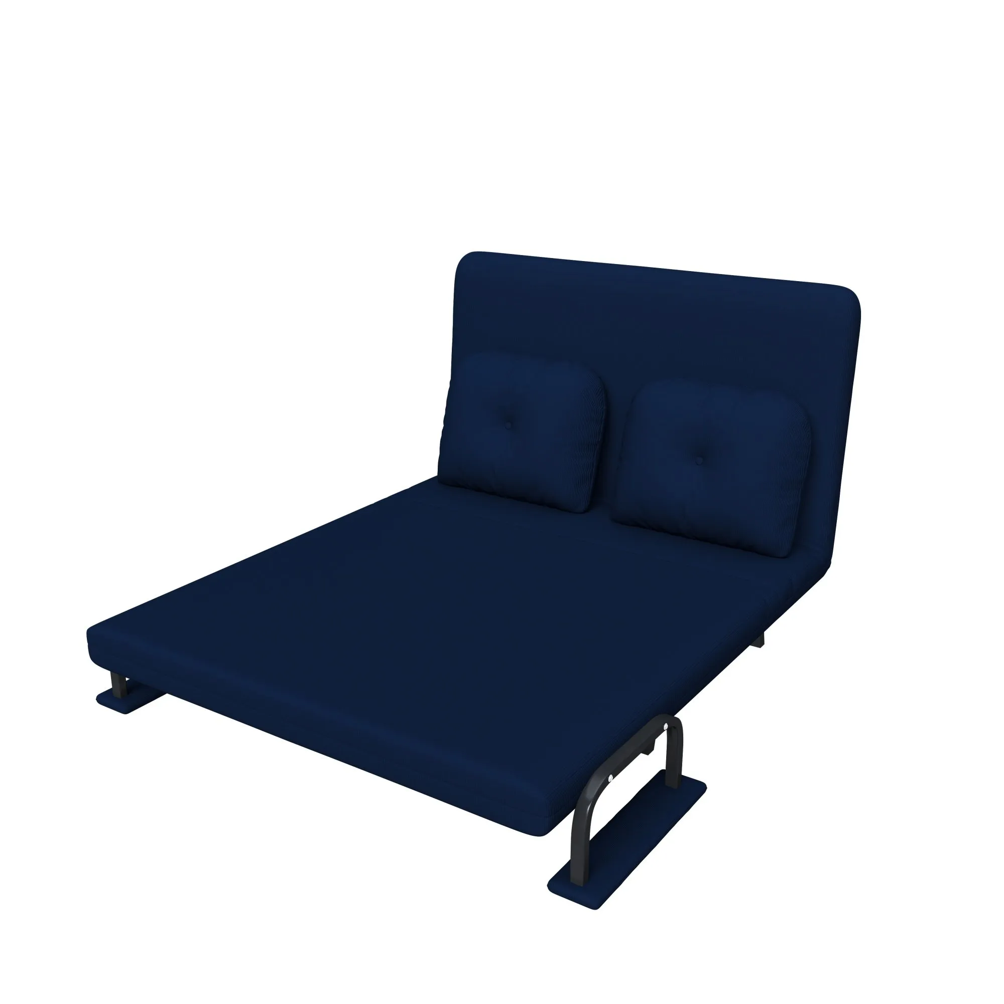 46-Inch Wide 5-in-1 Folding Sofa Bed Chair for Two