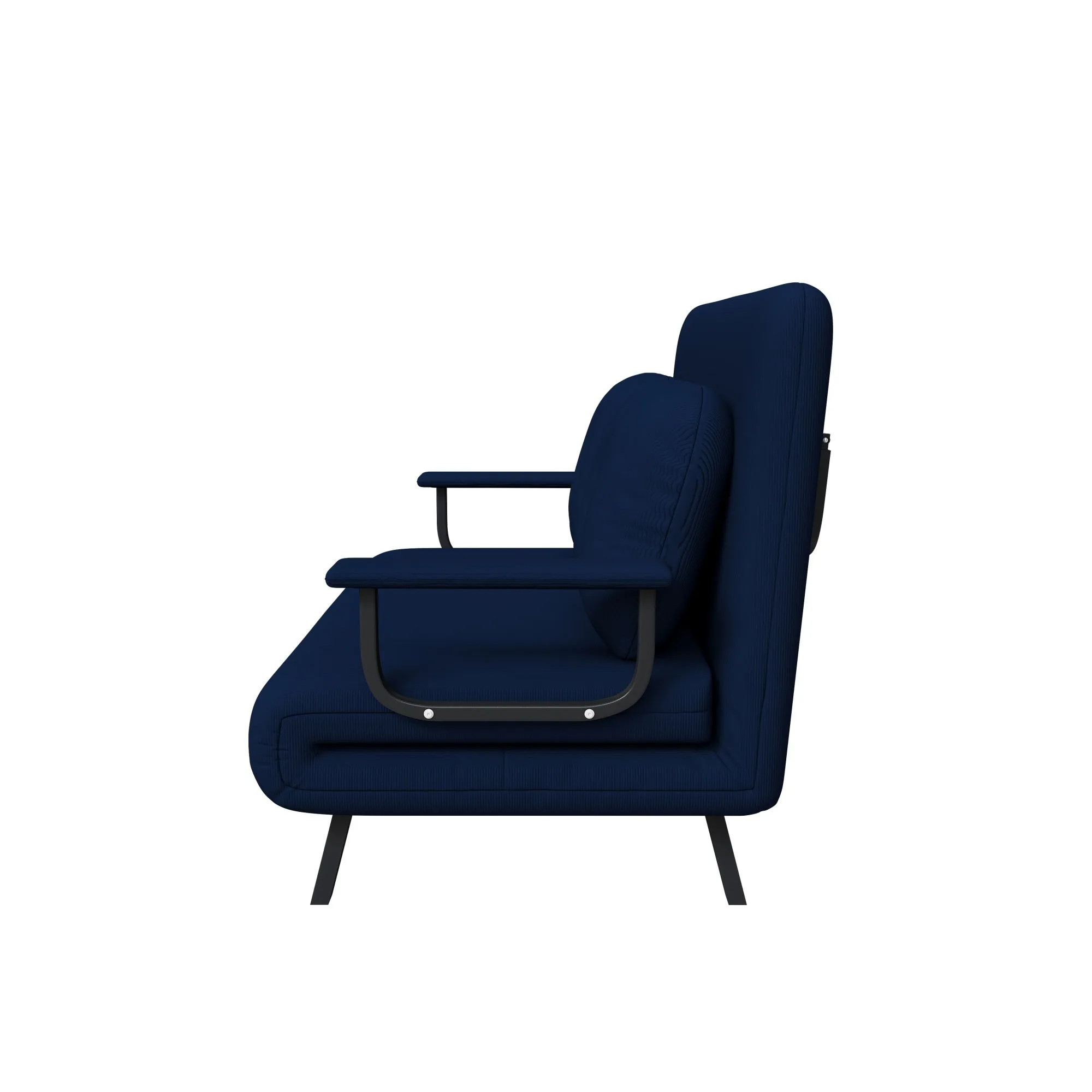 46-Inch Wide 5-in-1 Folding Sofa Bed Chair for Two