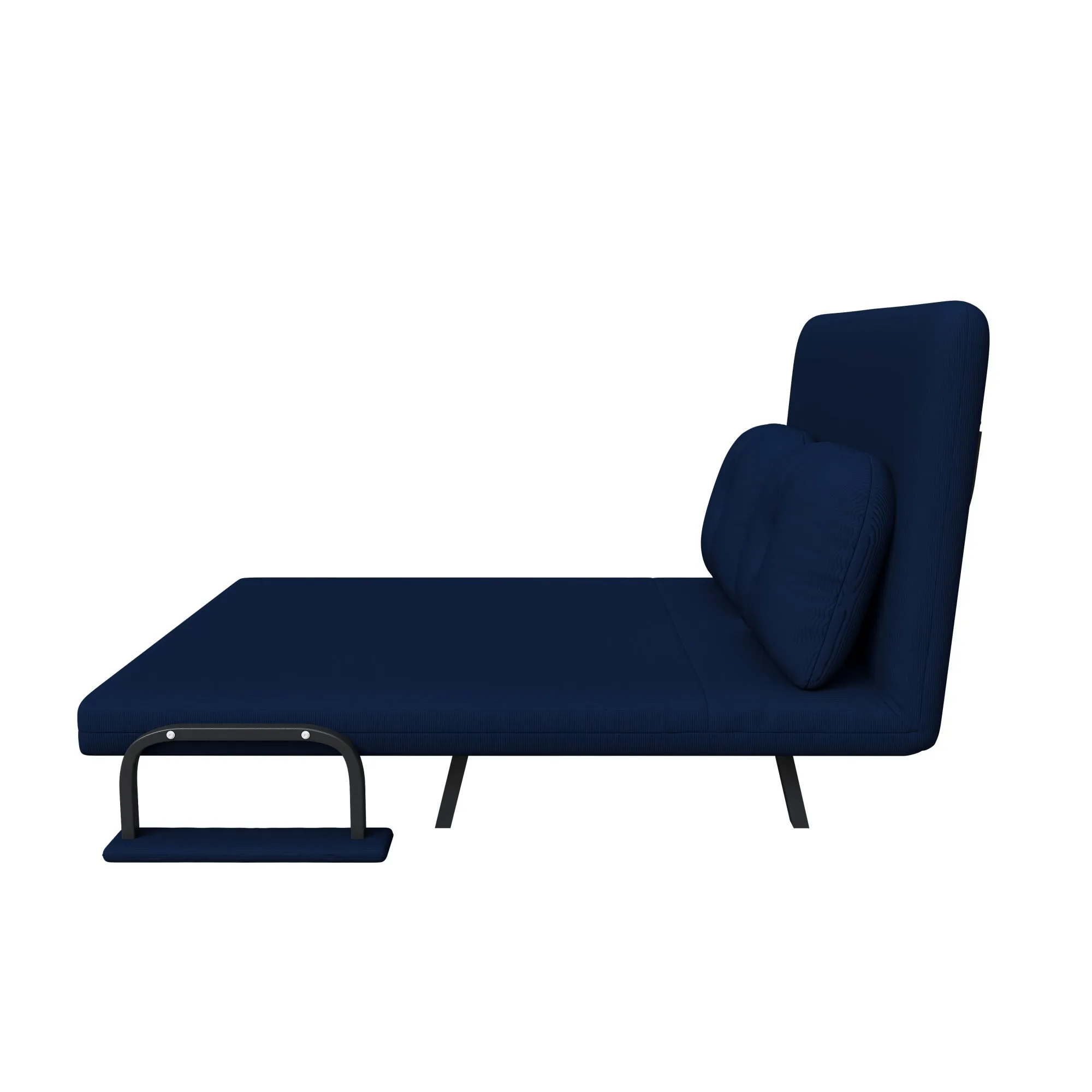 46-Inch Wide 5-in-1 Folding Sofa Bed Chair for Two