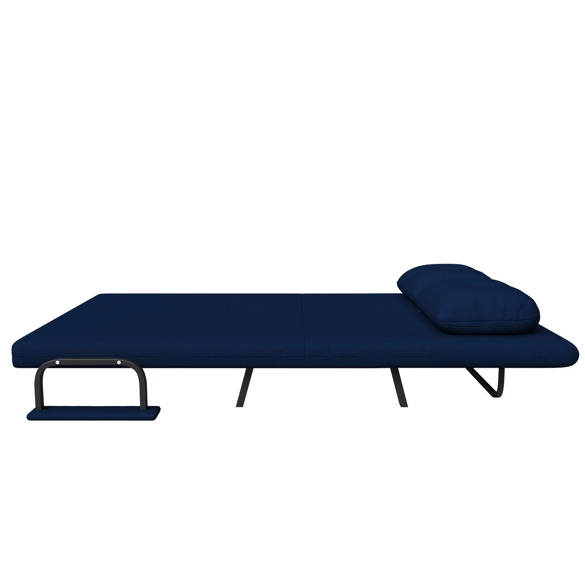 46-Inch Wide 5-in-1 Folding Sofa Bed Chair for Two