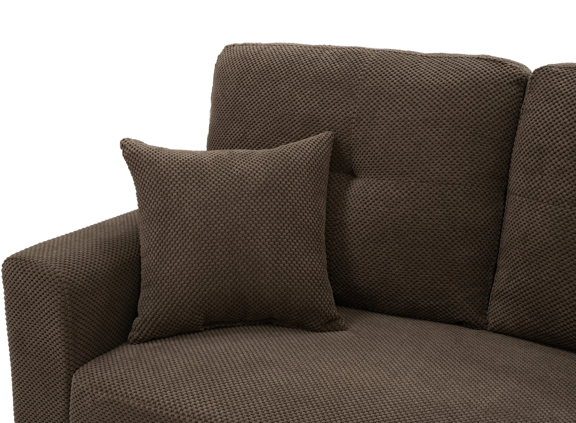 Sleeper Sectional Sofa with Pull-Out Bed and Reversible Chaise