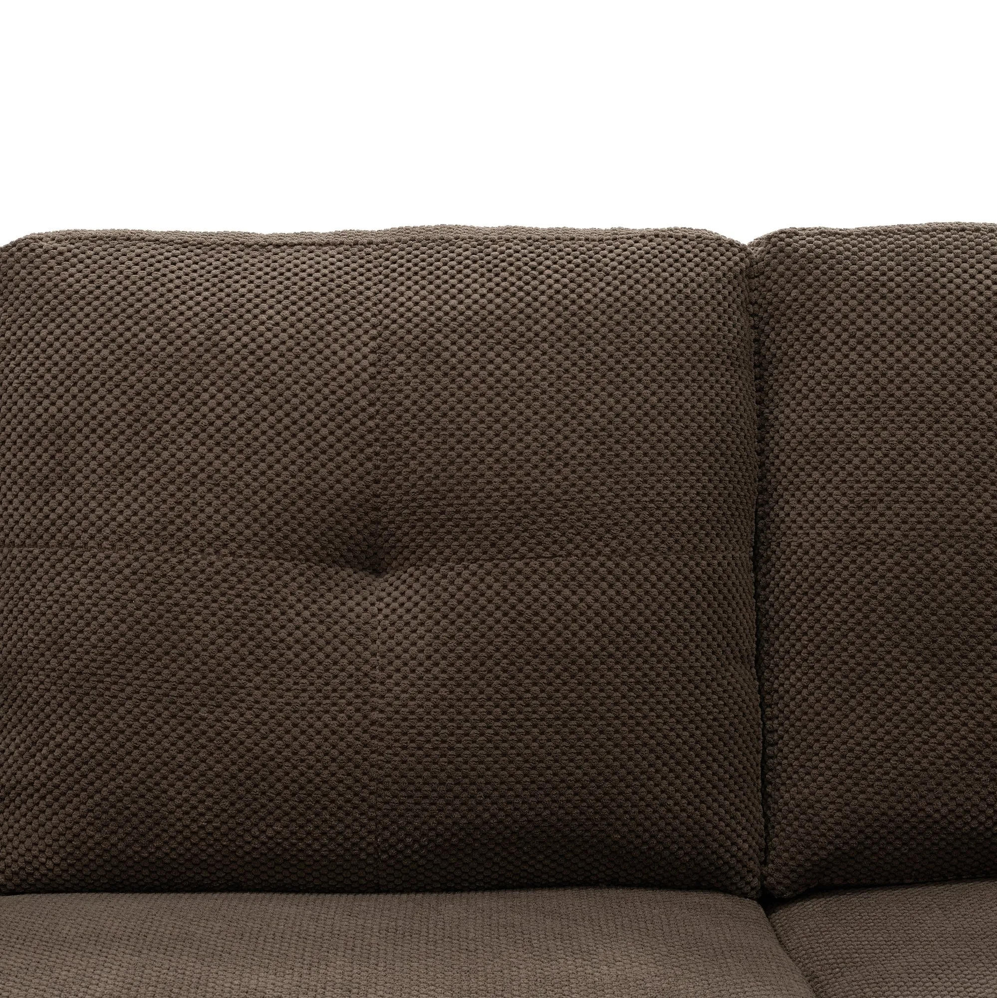 Sleeper Sectional Sofa with Pull-Out Bed and Reversible Chaise