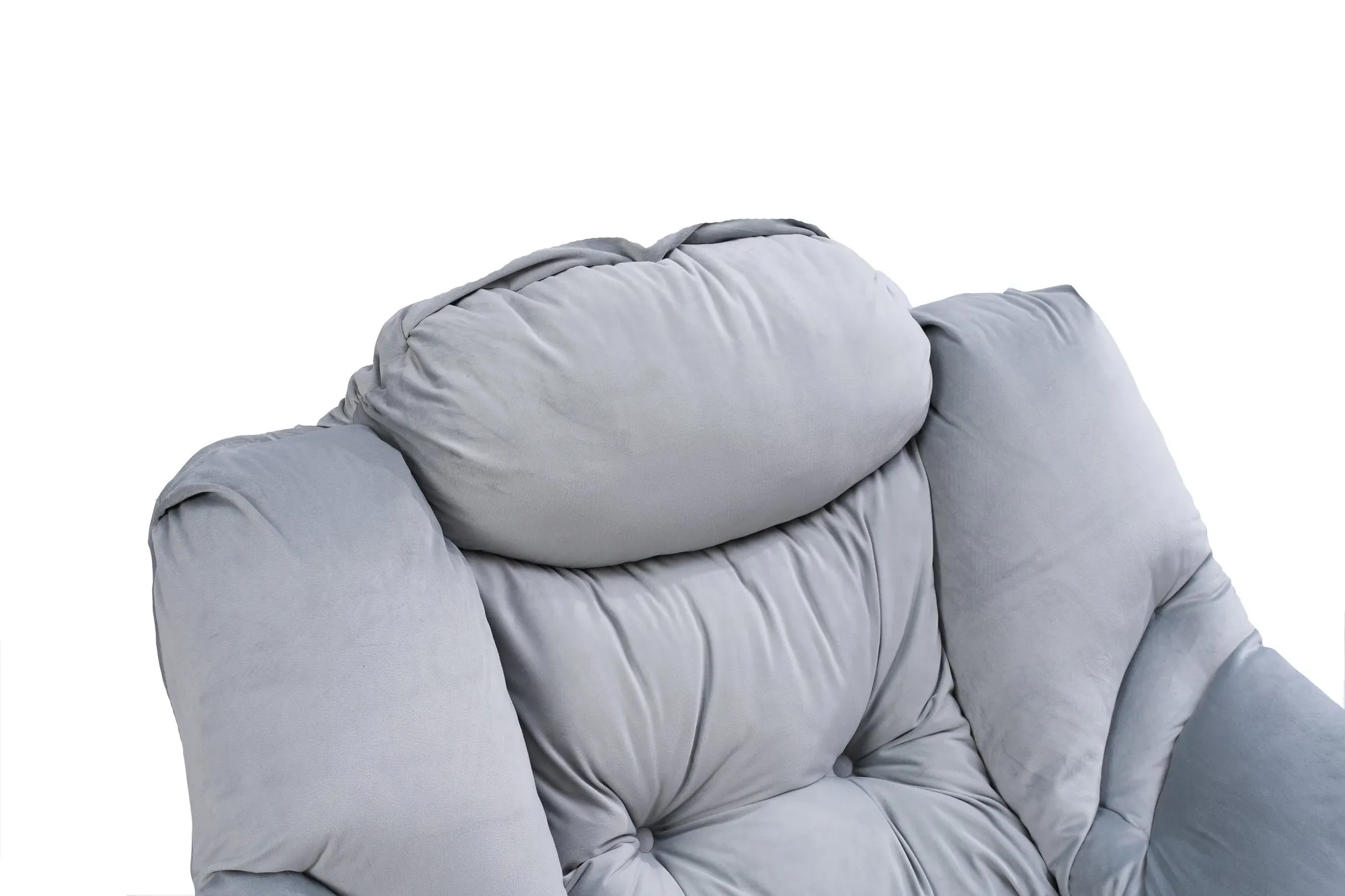 Modern Cotton Fabric Lazy Accent Chair for Living Room