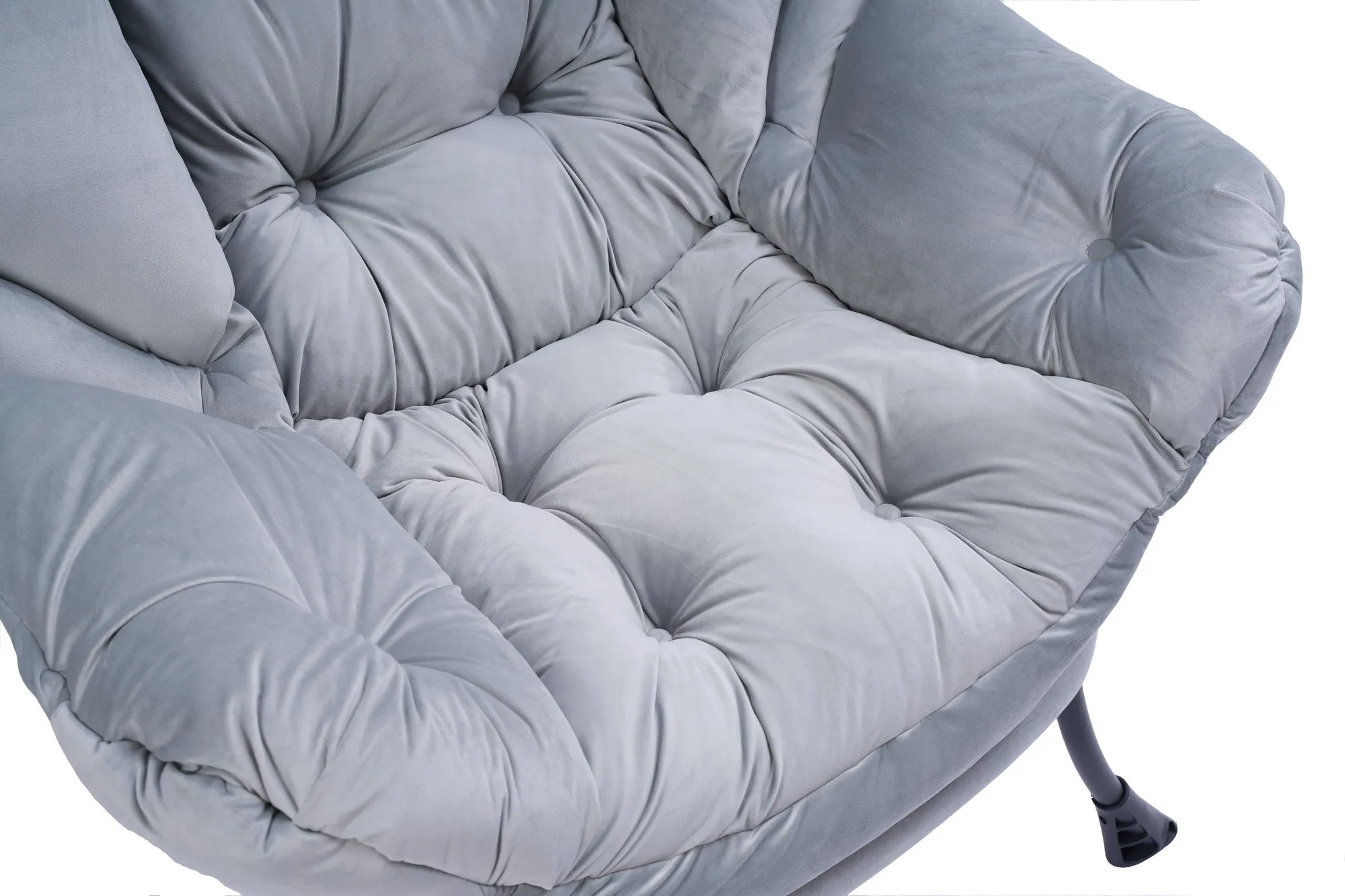 Modern Cotton Fabric Lazy Accent Chair for Living Room