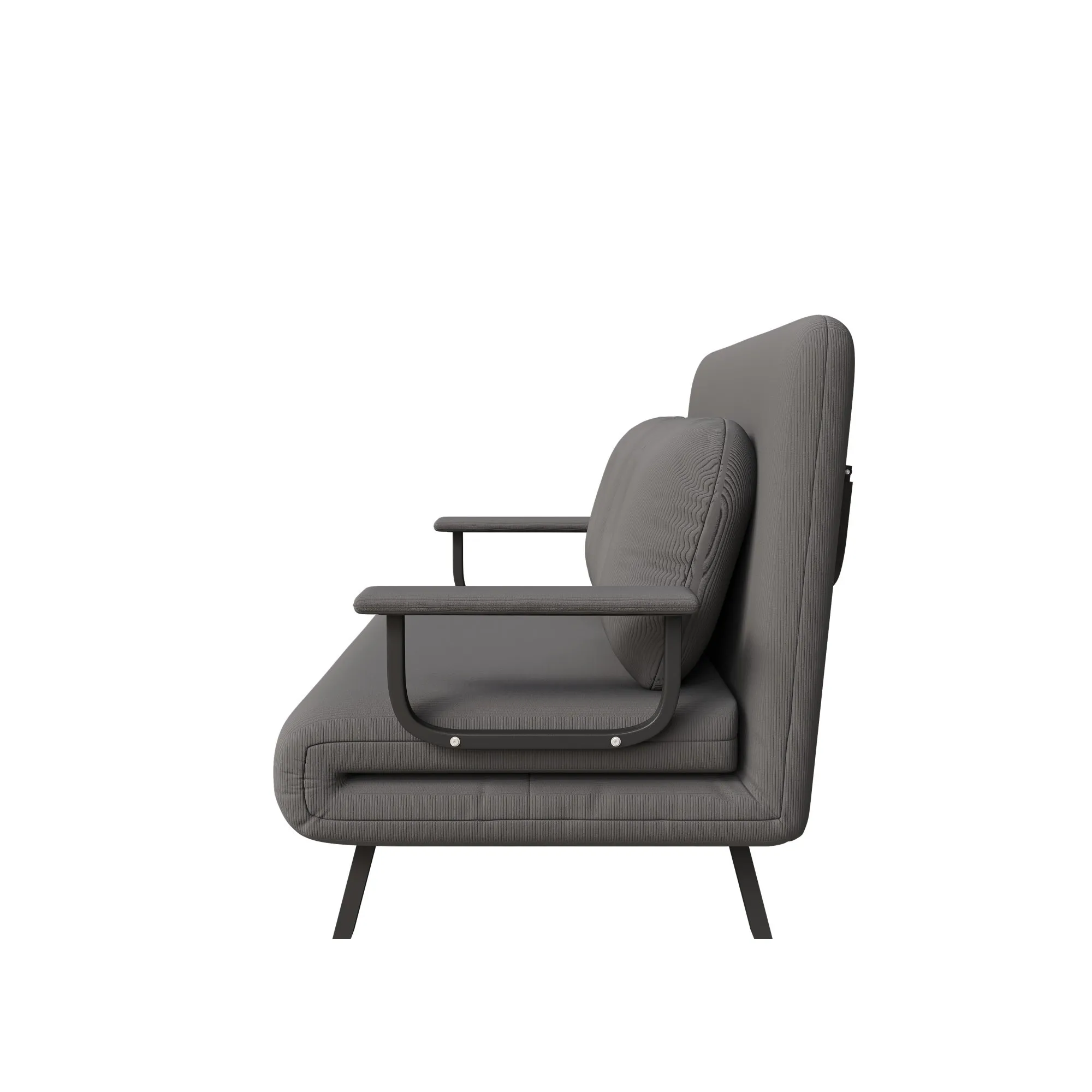 46-Inch Wide 5-in-1 Folding Sofa Bed Chair for Two