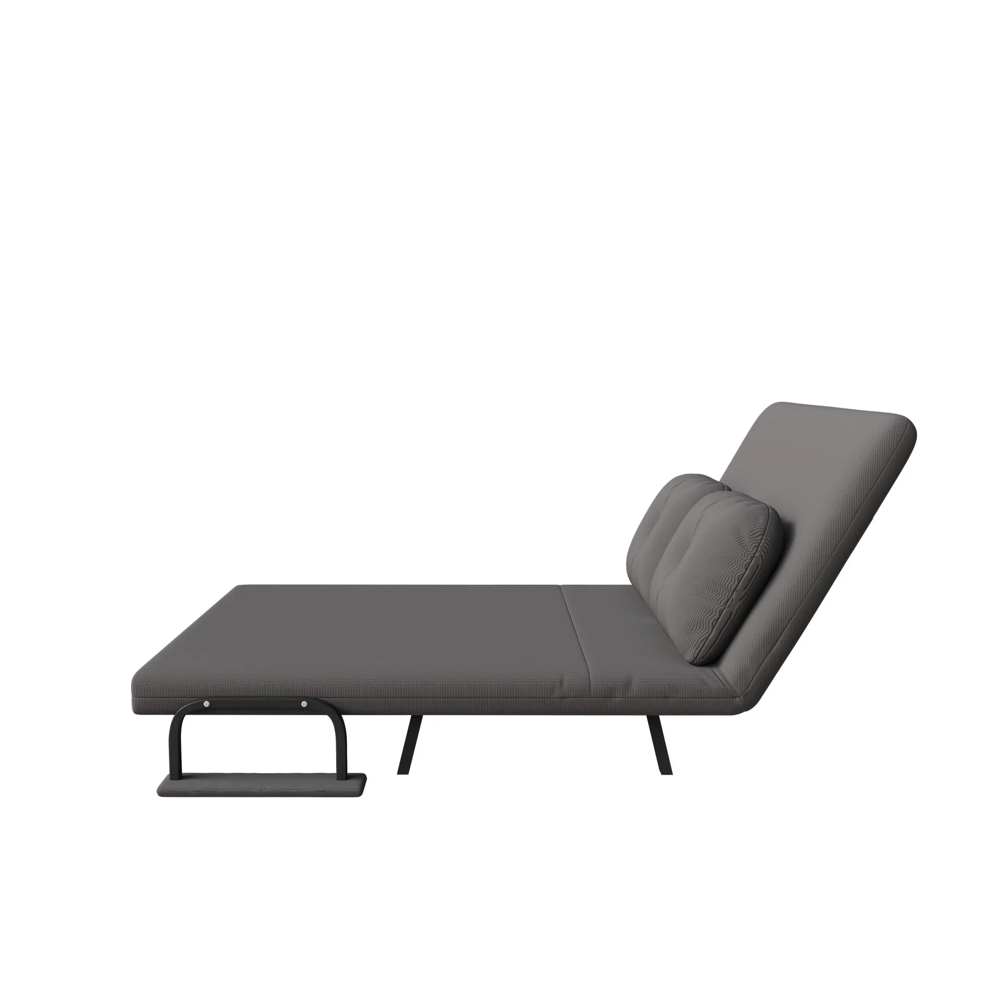 46-Inch Wide 5-in-1 Folding Sofa Bed Chair for Two