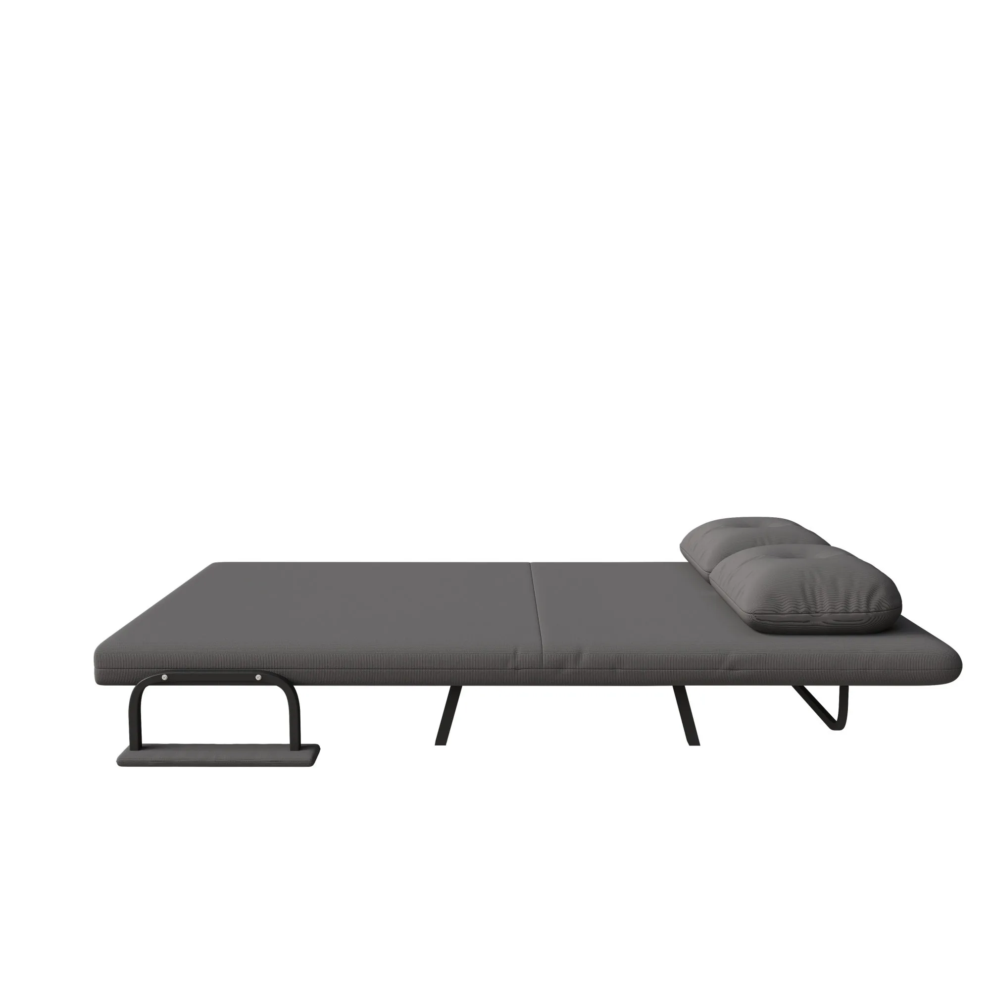 46-Inch Wide 5-in-1 Folding Sofa Bed Chair for Two