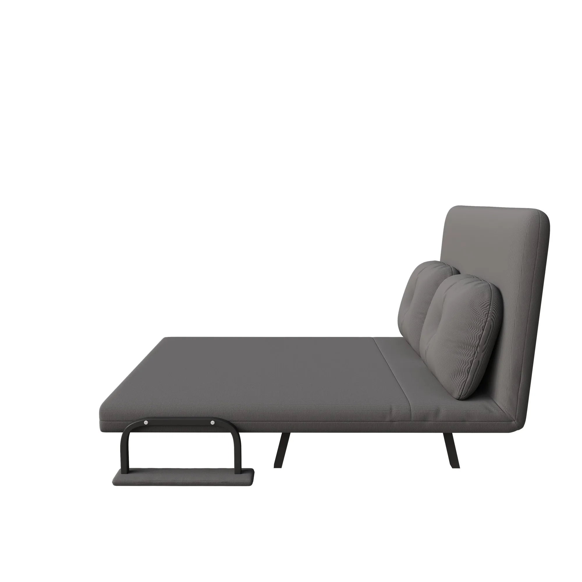 46-Inch Wide 5-in-1 Folding Sofa Bed Chair for Two