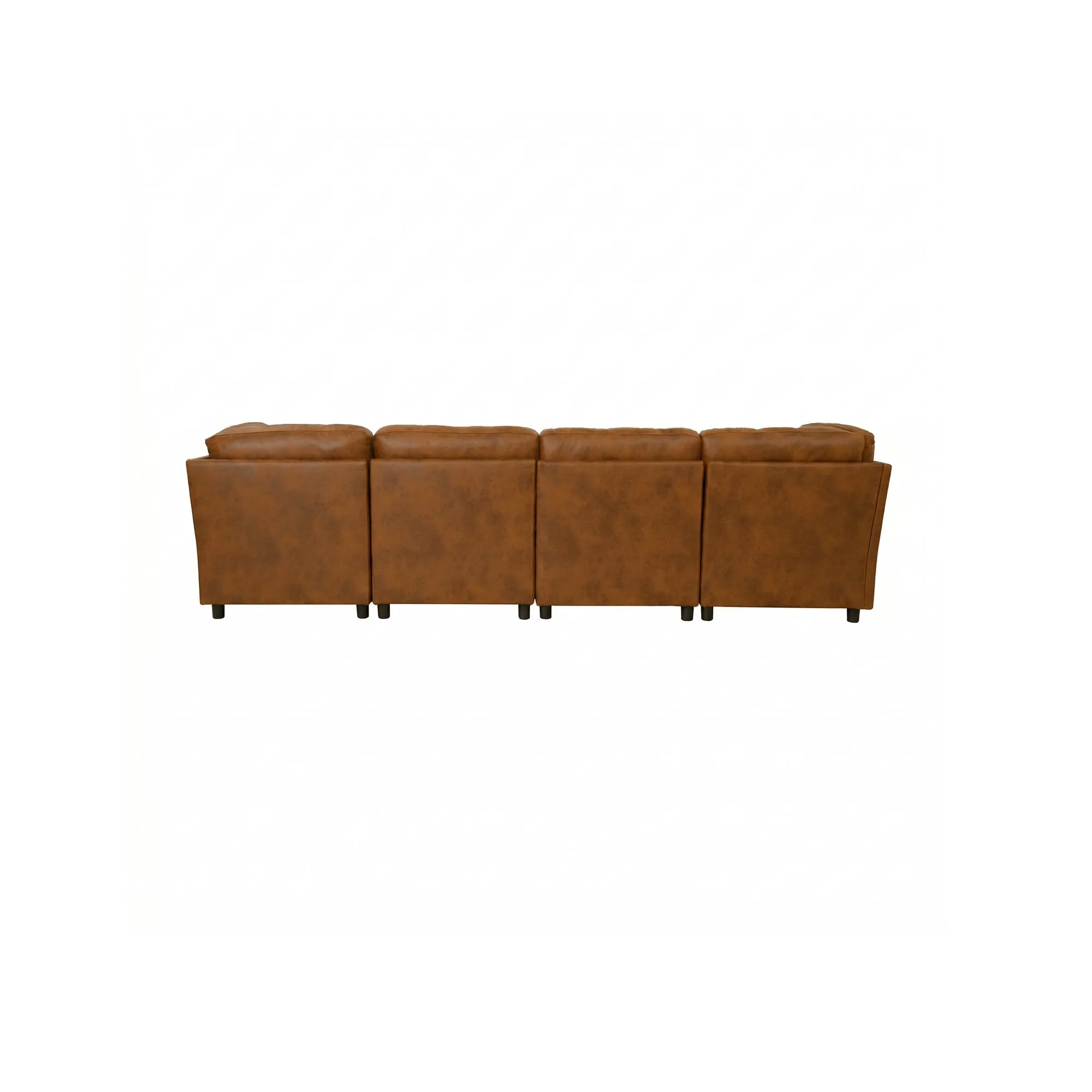 Modern Modular Corner Sofa  Foil fabric  Freely Configurable with