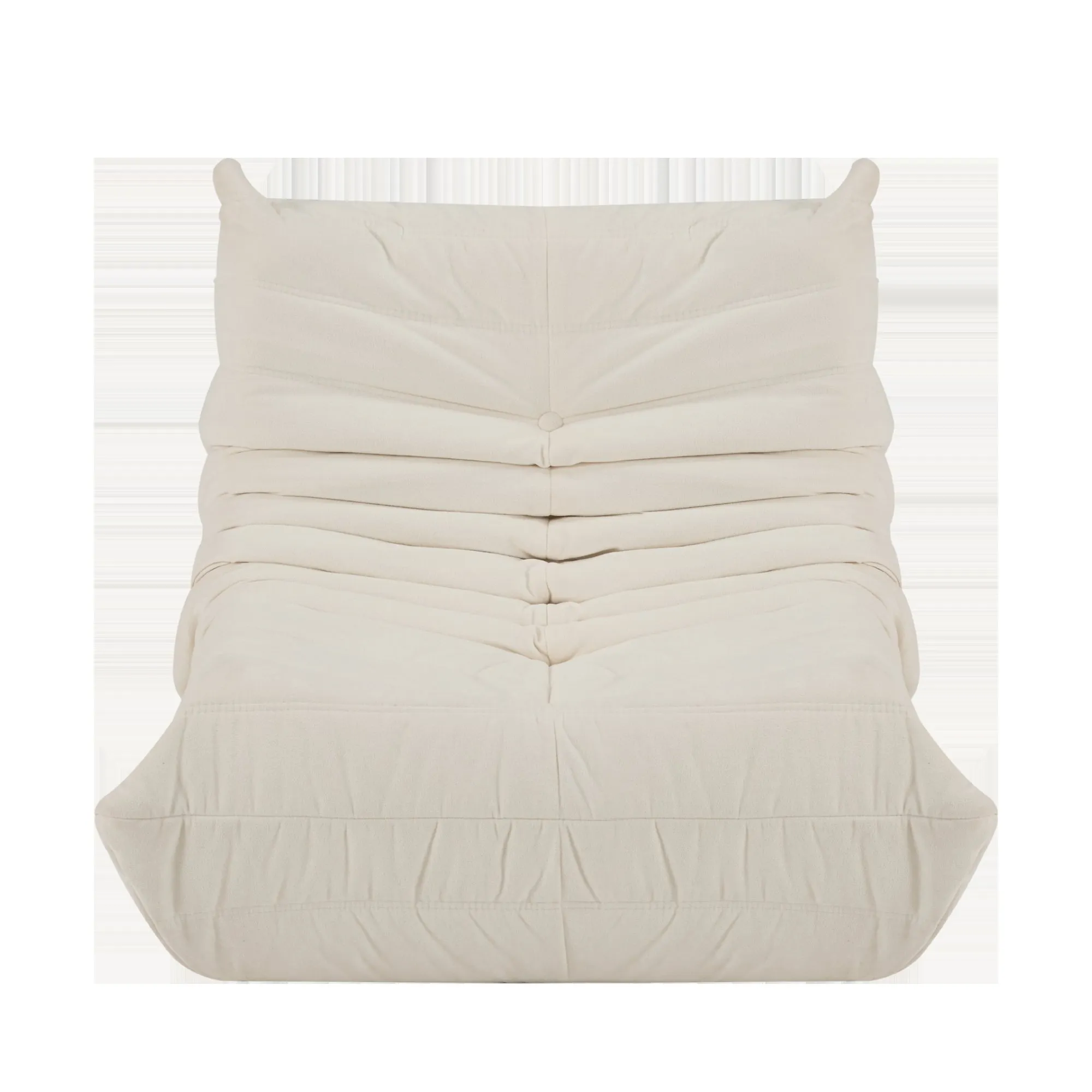 No-Assembly Bean Bag Chair for Adults, Big Polyester Blend