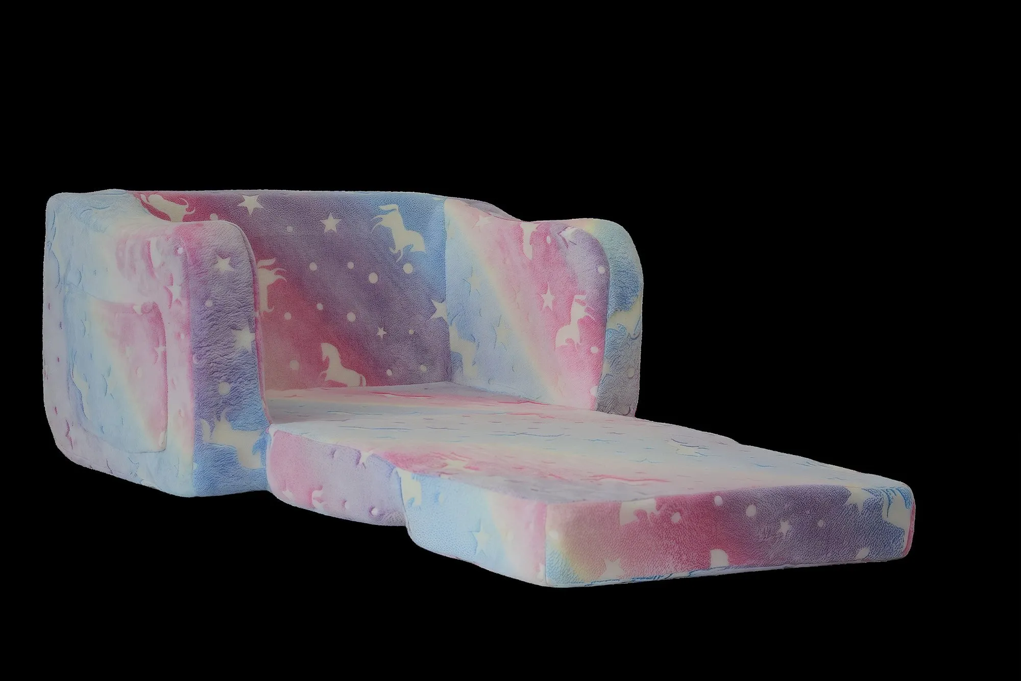 Compression Modular Kids Sofa, Convertible Sleeper Chair