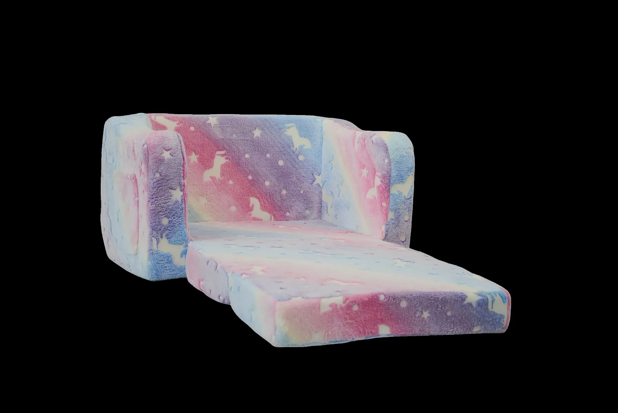 Compression Modular Kids Sofa, Convertible Sleeper Chair