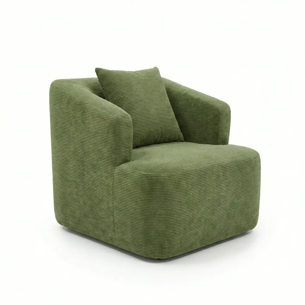 A light luxury creative balcony bedroom single-person leisure sofa